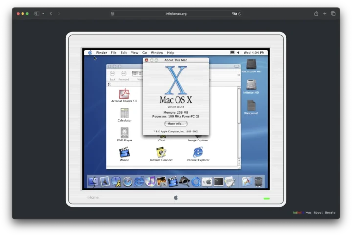 Découvrez comment exécuter Mac OS X Jaguar 10.2 dans un navigateur web 6 1745697713 897 Decouvrez comment executer Mac OS X Jaguar 102 dans un.webp