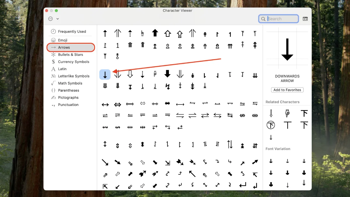 Comment taper la flèche vers le bas (↓) sur PC et mobile 5 Comment taper la flèche bas ↓ sur Mac