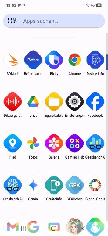 Les meilleurs lanceurs/launcher Android pour une expérience ultime 5 Personnalisation du choix des applications. (Capture d'écran)