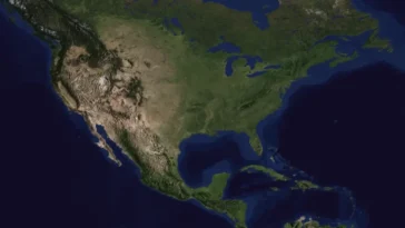 L'Amérique du Nord s'enlise dans les profondeurs de la Terre