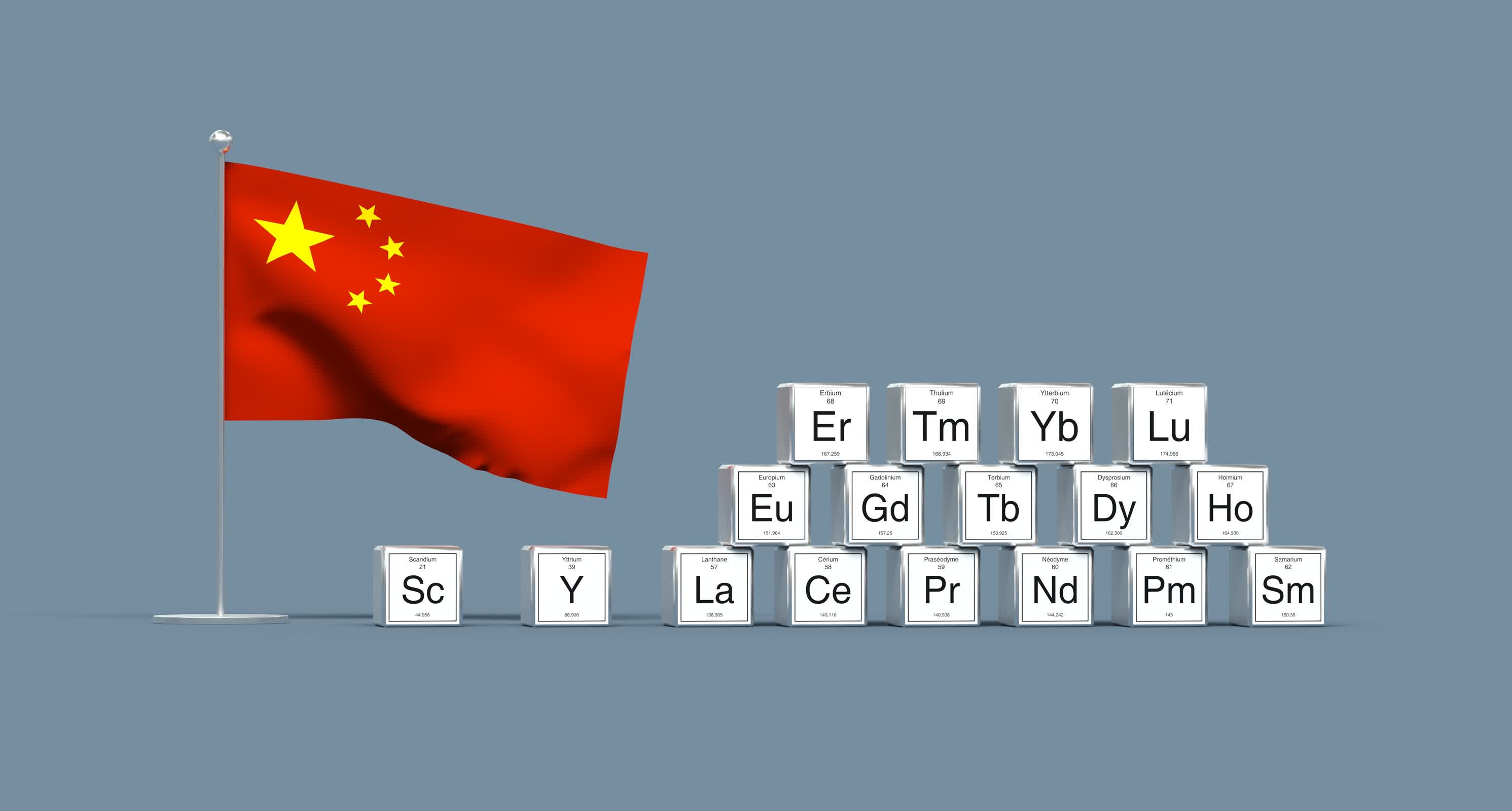 La Chine suspend ses exportations de terres rares, suscitant des craintes de pénurie dans les industries clés 2 La Chine suspend ses exportations de terres rares suscitant des
