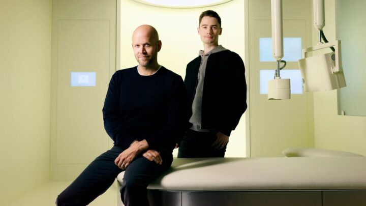 Le PDG de Spotify veut révolutionner la santé grâce à la "digitalisation du corps" 2 Daniel Ek et Hjalmar Nilsonne, fondateurs de Neko Health