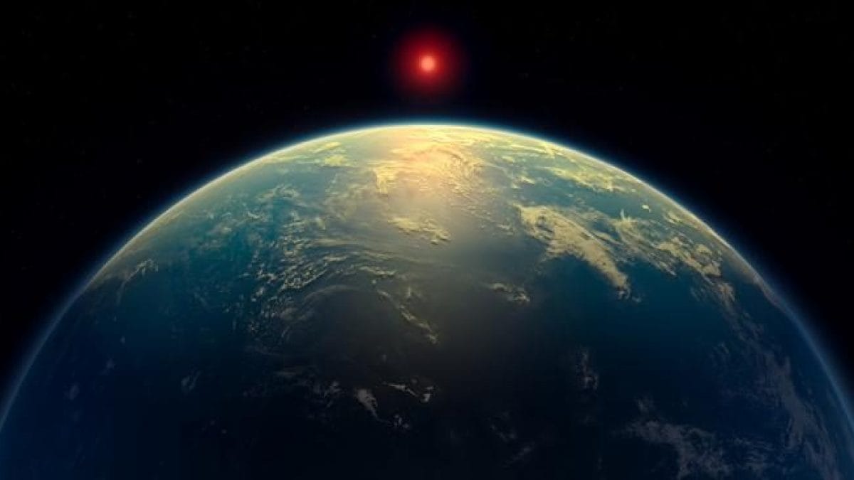 Les preuves les plus solides de vie extraterrestre découvertes sur une planète à 124 années-lumière : une découverte révolutionnaire 2 Illustration de l'exoplanète K2-18b. Crédit: A. Smith, N. Madhusudhan (Université de Cambridge)