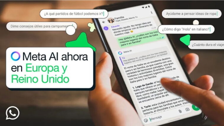 Meta en difficulté : l'Europe s'oppose à l'IA de WhatsApp qui ne peut être désactivée 1 Plus de problèmes pour Meta : l'Europe n'apprécie pas que l'IA de WhatsApp ne puisse pas être désactivée