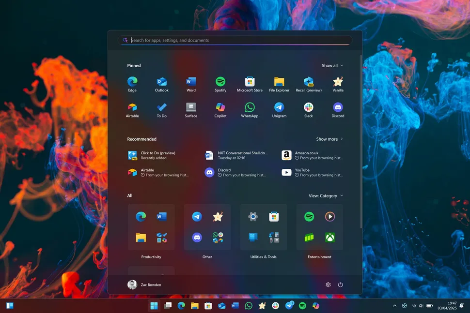 Microsoft va transformer le Menu Demarrer de Windows 11 et.webp