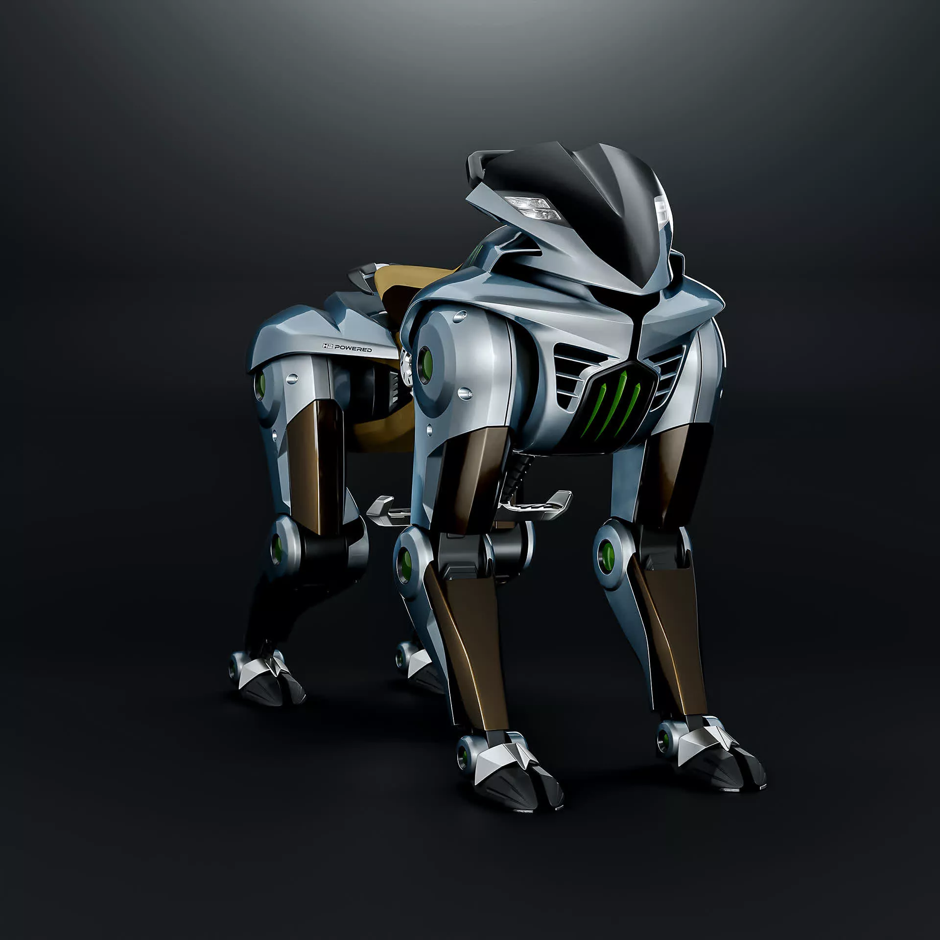 Montez en selle : Kawasaki dévoile son cheval robot à hydrogène 2 Montez en selle Kawasaki devoile son cheval robot a