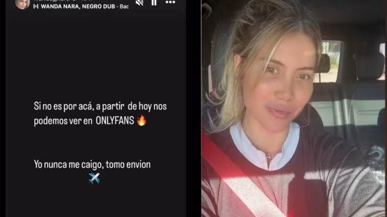 Wanda Nara obligée de fermer ses réseaux sociaux sur ordre du tribunal : "Rendez-vous sur OnlyFans" 1 Wanda Nara obligée de fermer ses réseaux sociaux sur ordre du tribunal : "Rendez-vous sur OnlyFans"