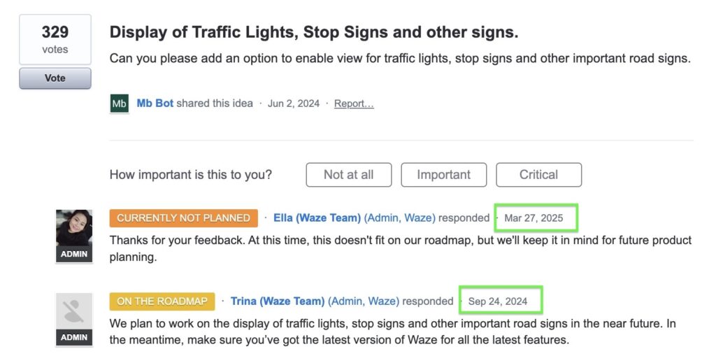 Waze suspend l'une des fonctionnalités les plus attendues et en préparation 3 Waze semáforos sinais novidade