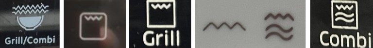 Microwave Grill Function Button