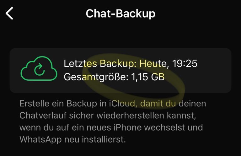 WhatsApp encombre ton iCloud ? Voici comment faire le ménage 13 IMG 4687