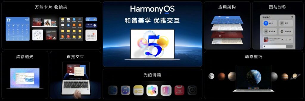 Huawei abandonne Windows et lance le premier ordinateur portable avec HarmonyOS 3 Huawei Windows HarmonyOS portable