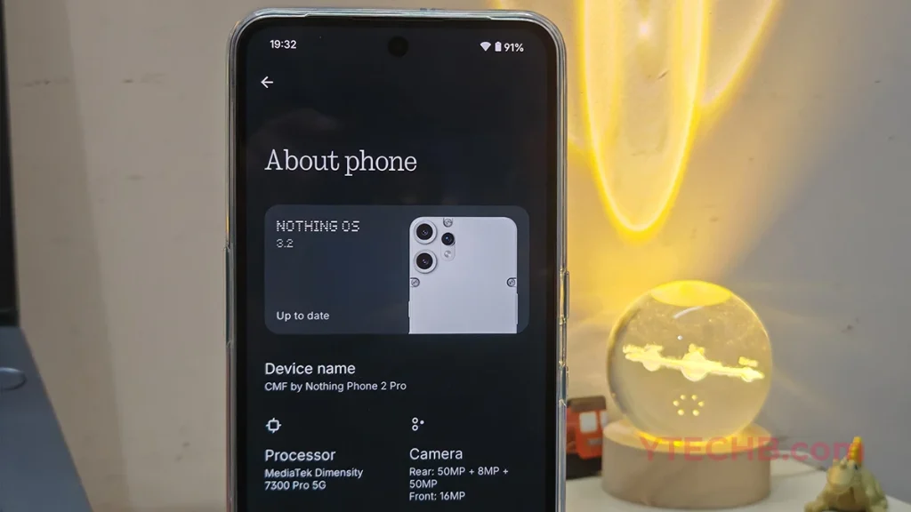 Logiciel du CMF Phone 2 Pro