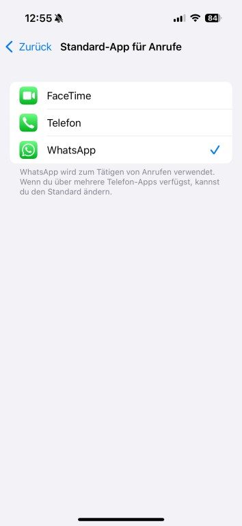 Faire de WhatsApp l'application téléphonique par défaut sur iPhone 5 iPhone WhatsApp Appel par défaut