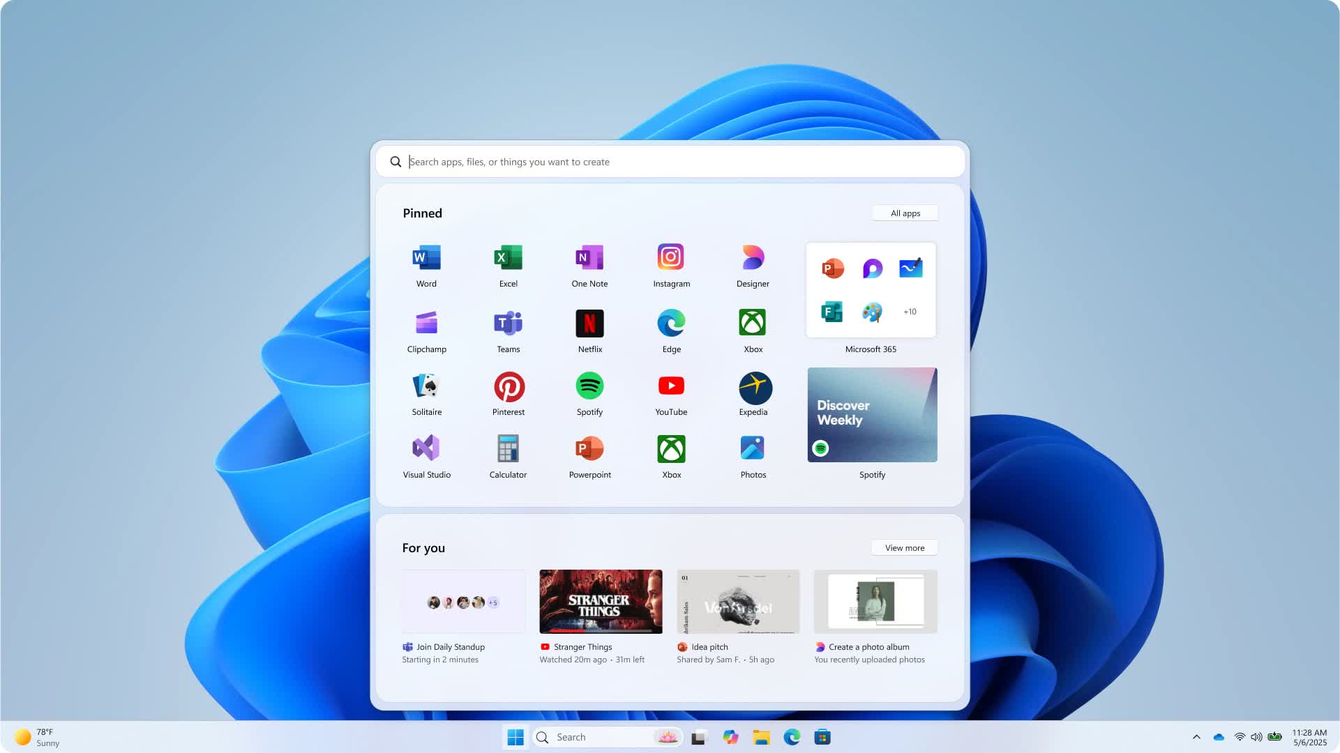 Microsoft dévoile un nouveau menu Démarrer "centré sur l'humain" pour Windows 11 6 1747237881 41 Microsoft devoile un nouveau menu Demarrer centre sur lhumain pour
