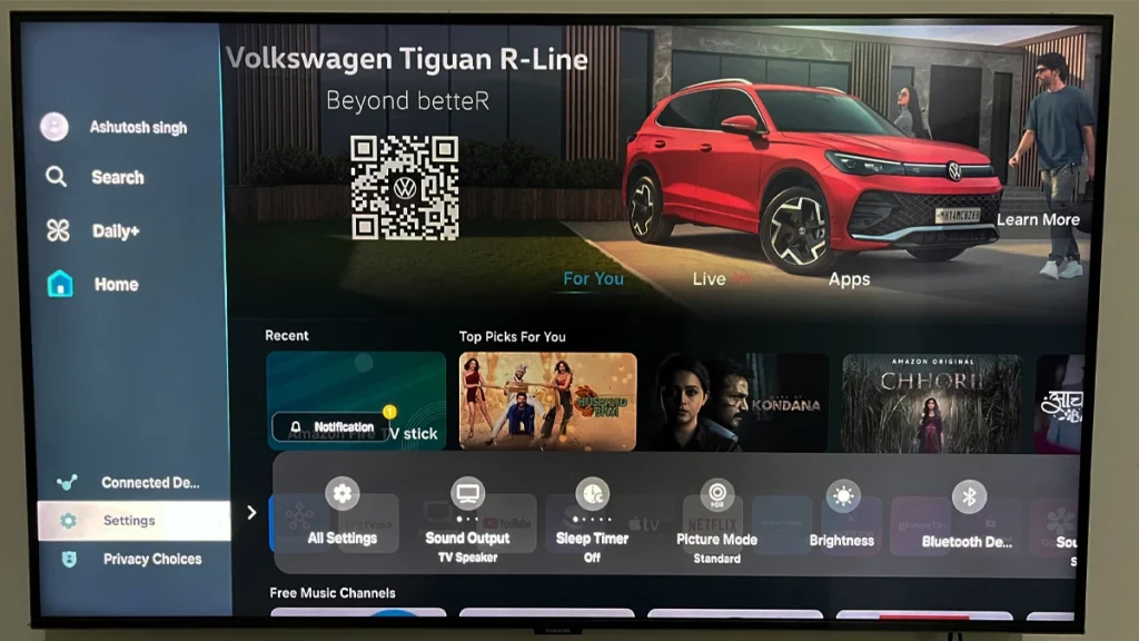 Comment trouver le numéro de série d'une TV Samsung