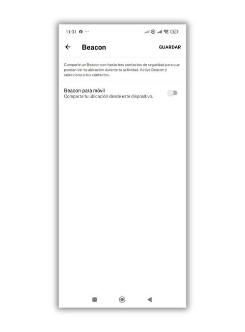 Strava : 4 fonctionnalités que vous ne connaissiez pas 3 beacon movil strava activar