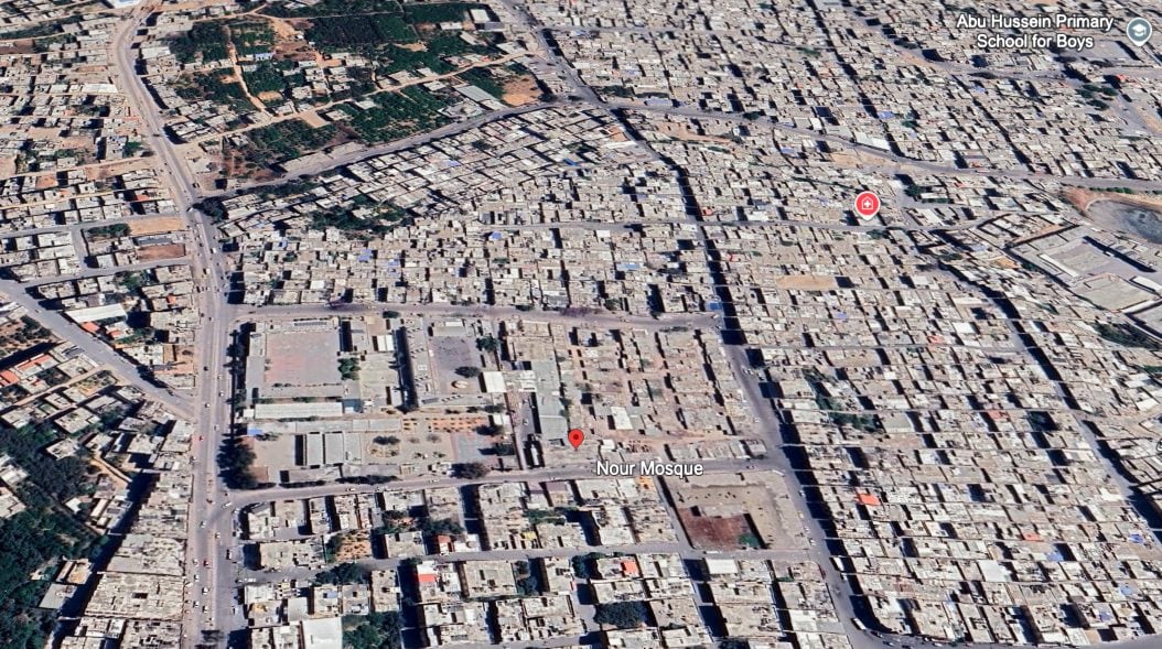 Google met à jour les cartes de Gaza : comparatif saisissant avant et après la guerre avec des images satellites 4 GOOGLE EARTH | Jabalya nel 2022
