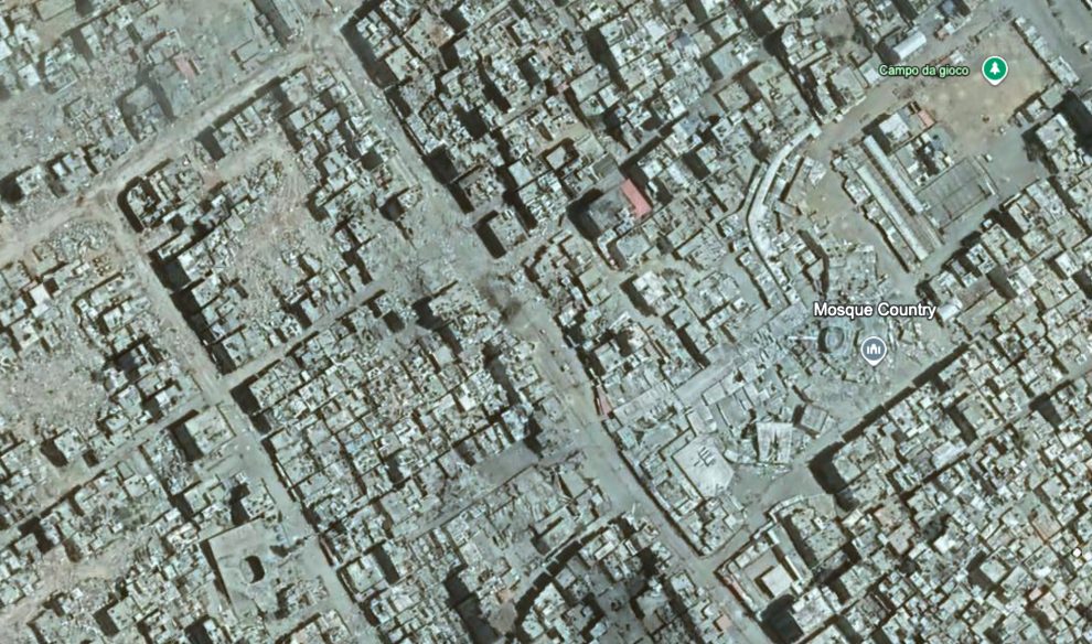 Google met à jour les cartes de Gaza : comparatif saisissant avant et après la guerre avec des images satellites 3 GOOGLE EARTH | Rafah nel 2024