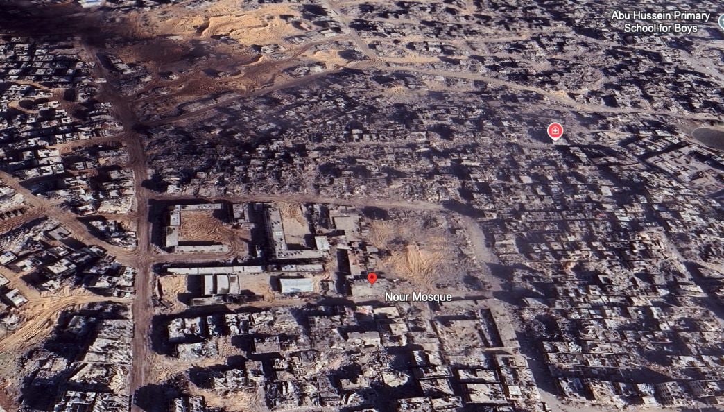 Google met à jour les cartes de Gaza : comparatif saisissant avant et après la guerre avec des images satellites 5 GOOGLE EARTH | Jabalya nel 2024