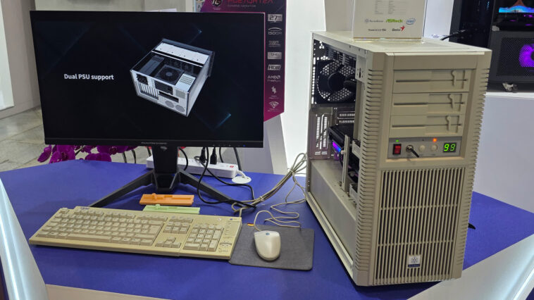 SilverStone crée une nouvelle tour PC au design rétro des années 80 1 Silverstone Crée Une Nouvelle Tour Intermédiaire Au Design Rétro Des