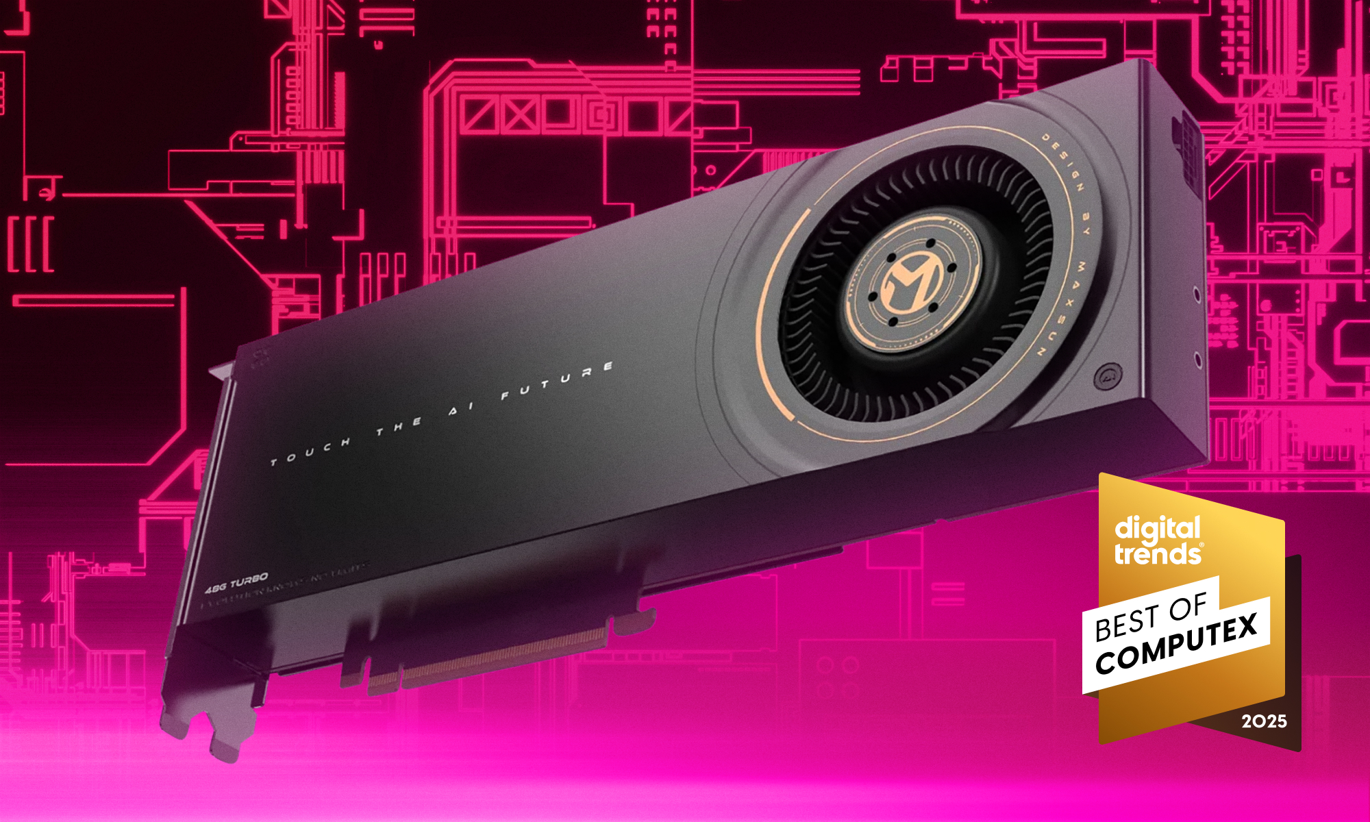 Meilleur Produits du Computex 2025 : La technologie qui nous a le plus impressionnés 5 Meilleur de Computex 2025 MaxSun Arc B60 Pro