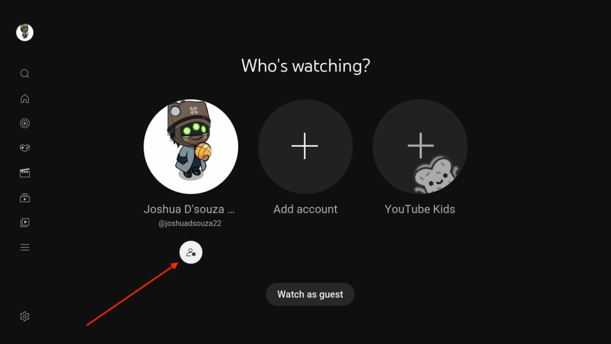 Se déconnecter de YouTube sur Smart TV