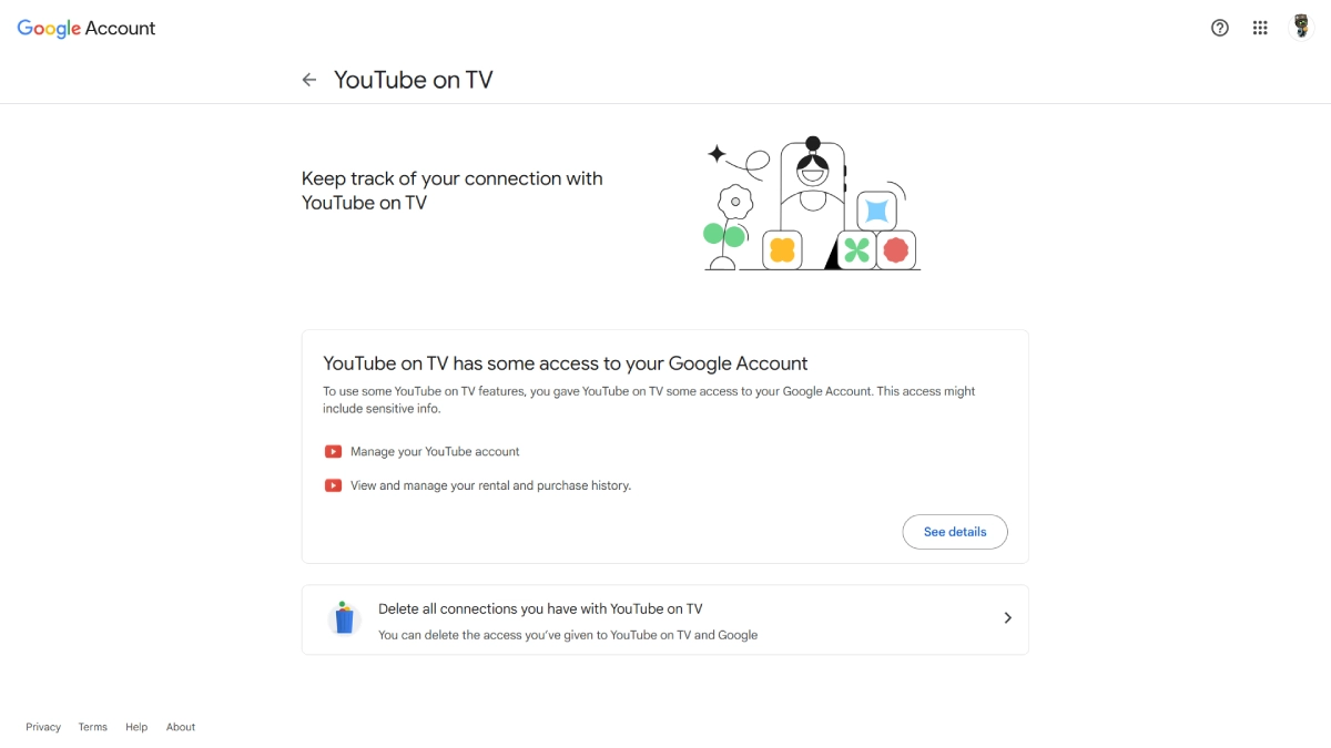 Retirer le compte YouTube de la Smart TV