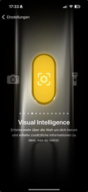 L'intelligence visuelle sur iPhone : à la fois brillante et légèrement superflue 4 Configurer le bouton d'action avec l'intelligence visuelle