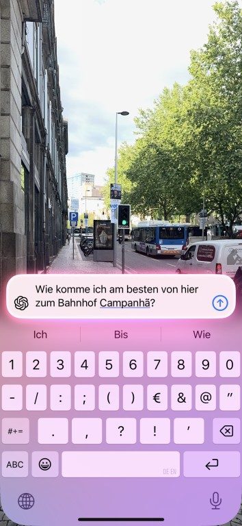 L'intelligence visuelle sur iPhone : à la fois brillante et légèrement superflue 11 Est-ce que ChatGPT sait où je me trouve ?