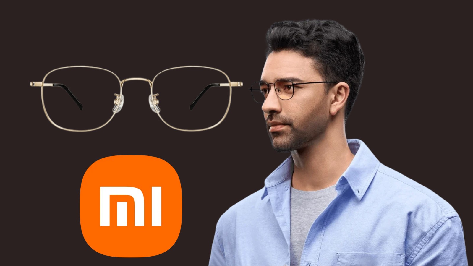 Acheter les lunettes Xiaomi qui protègent votre vue si vous utilisez beaucoup le mobile ou l'ordinateur 2 Lunettes Xiaomi avec logo MI