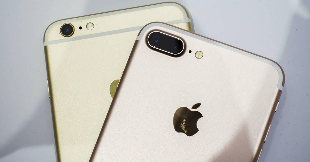 Apple retire du catalogue 2 de ses mobiles les plus mythiques, si vous les avez chez vous, ce sont des pièces de collection 2 Cameras iPhone 6s Plus et iPhone 7 Plus