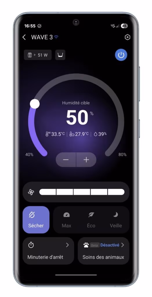 EcoFlow WAVE 3 en TEST: La nouvelle version du climatiseur portable pour nomade 40 Ecoflow Wave 3 Test Review Climatiseur Portable App Application Mobile Netcost (1) Portrait