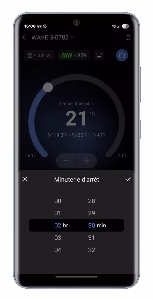 EcoFlow WAVE 3 en TEST: La nouvelle version du climatiseur portable pour nomade 37 Ecoflow Wave 3 Test Review Climatiseur Portable App Application Mobile Netcost (5) Portrait