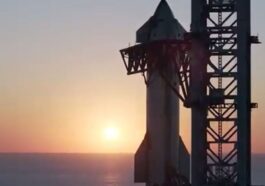 In foto la Starship di SpaceX, l'astronave per i viaggi su Marte della società di Elon Musk / Credit: SpaceX