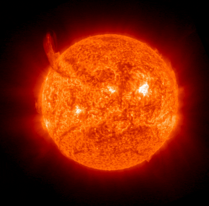 Le vidéo du phénomène. Crédit : NOAA