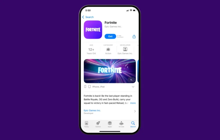 Fortnite est de retour sur iOS après presque 5 ans, vous pouvez le télécharger maintenant 1 Fortnite est de retour sur iOS après presque 5 ans — Téléchargez-le maintenant !