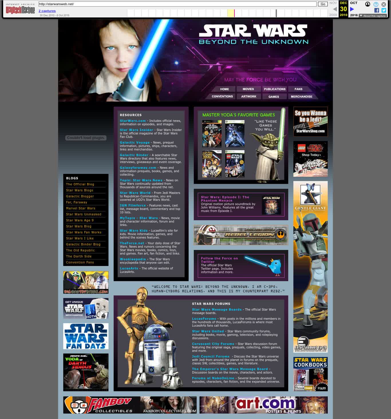 La CIA a utilisé un site de fans de Star Wars pour communiquer secrètement avec des espions 2 La CIA a utilise un site de fans de Star