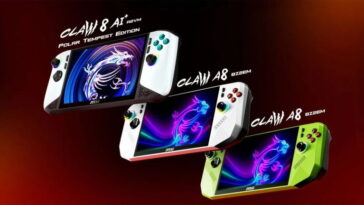 La MSI Claw A8 BZ2EM avec processeur AMD Ryzen Z2 Extreme