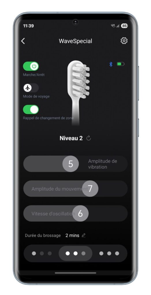 Laifen Wave Special en TEST: La brosse à dent électrique pour les dents sensibles 28 Laifen Wave Special Test Review Brosse A Dent Electrique App (5)