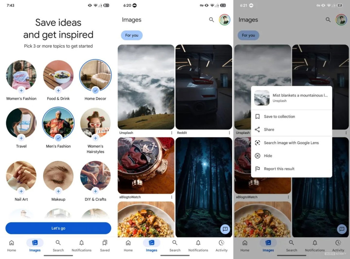 L'alternative de Google à Pinterest se dévoile enfin en images inédites 3 La nouvelle alternative de Google à Pinterest se montre dans des captures d'écran