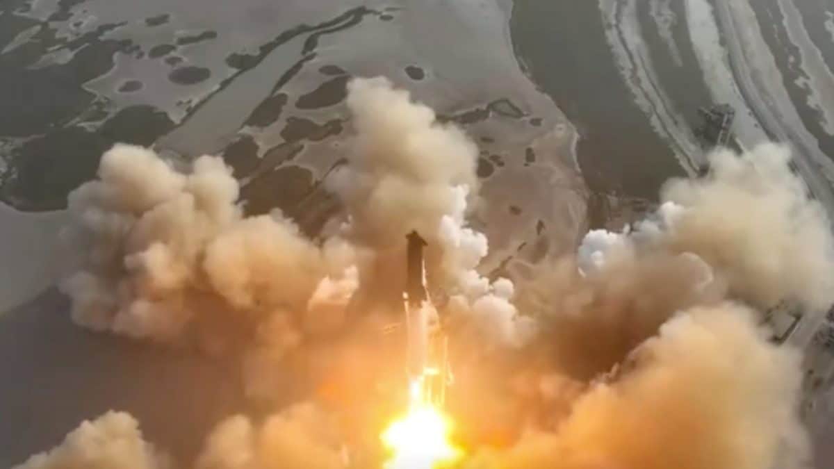 L'astronef Starship échappe à tout contrôle et explose, Elon Musk : "Désormais, nous en lançons une toutes les trois semaines" 2 X | Le neuvième lancement de Starship depuis Starbase au Texas