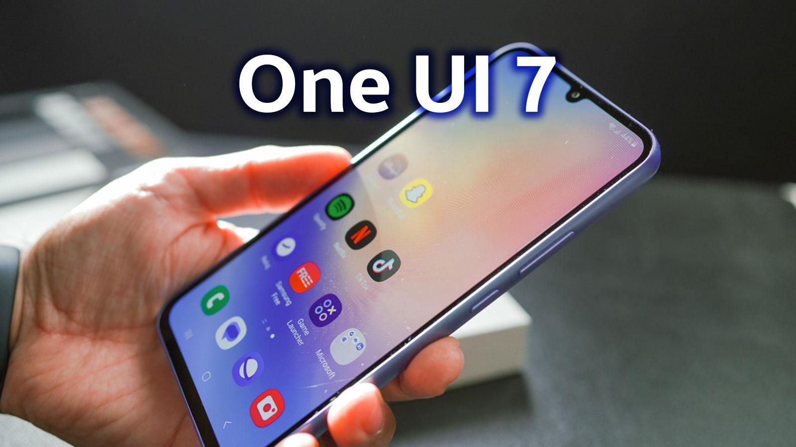Mobiles Samsung bientôt mis à jour vers One UI 7 et Android 15 3 ONE UI 7 movil samsung actualizacion