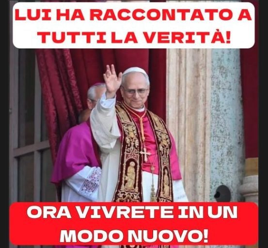 « Pape Leone XIV promet 5 000 euros par mois aux citoyens : que cache cette fausse annonce sur les réseaux sociaux » 3 FACEBOOK | Le post promouvant l'escroquerie du Fondo Nazionale