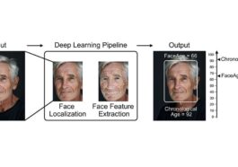 Lo strumento FaceAge in azione. / Credit: Mass General Brigham