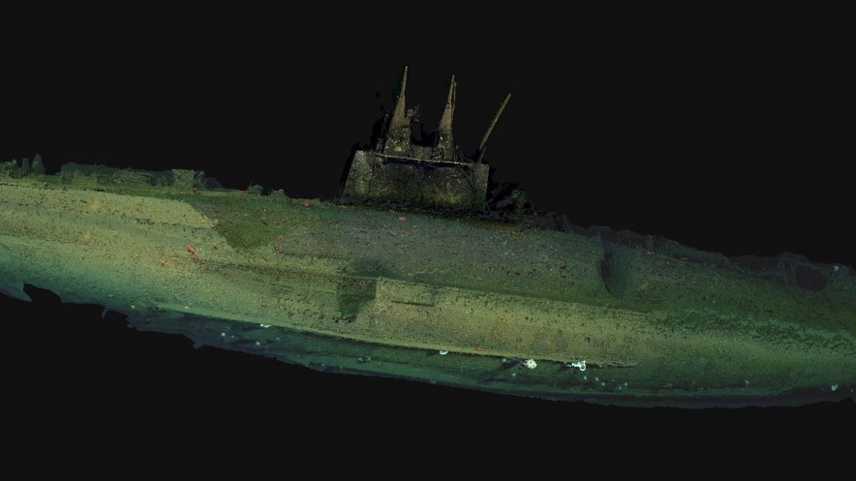 Un sous-marin disparu depuis plus de 100 ans retrouvé au large de la Californie : il est quasiment intact 2 Le sous-marin USS F-1. Crédit : Zoe Daheron / Woods Hole Oceanographic Institution