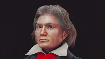 Voici le véritable visage et la stature de Beethoven : reconstitués grâce à des techniques de médecine légale 20 Le visage de Beethoven. Crédit : Cicero Moraes