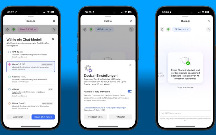 Utilisez ChatGPT de manière anonyme avec DuckDuckGo 1 ChatGPT anonym nutzen mit DuckDuckGo