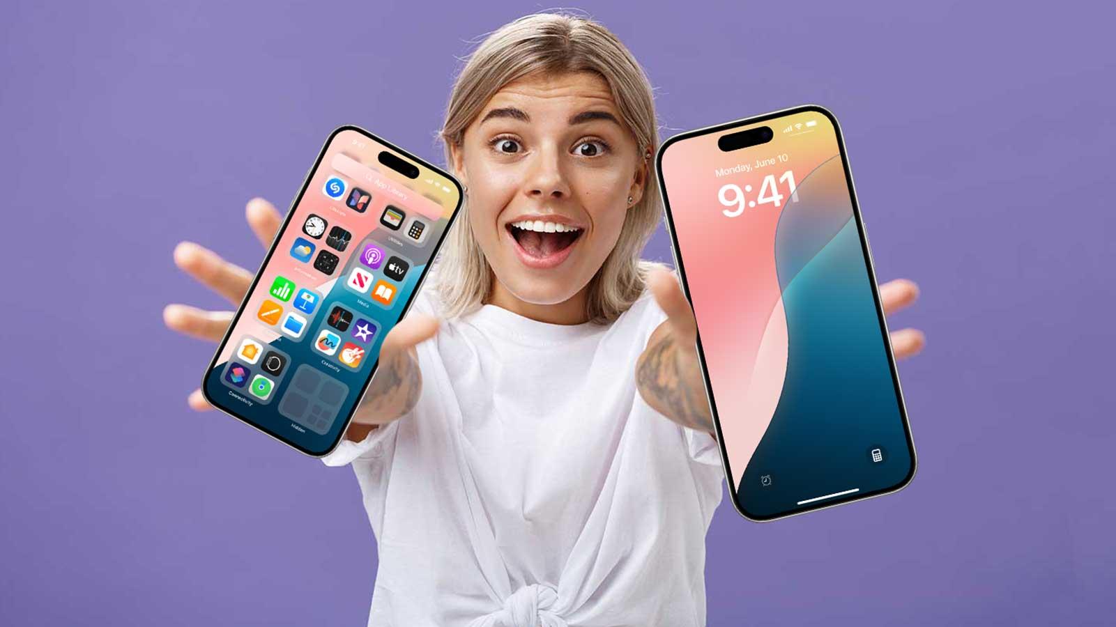 Les mobiles top les plus vendus de l'année : Samsung, Xiaomi et Apple en tête des ventes 3 iPhone 16 en mains