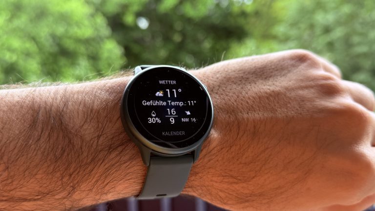Garmin : Indispensable, mon rapport matinal 3 Garmin Morgenbericht Wetter