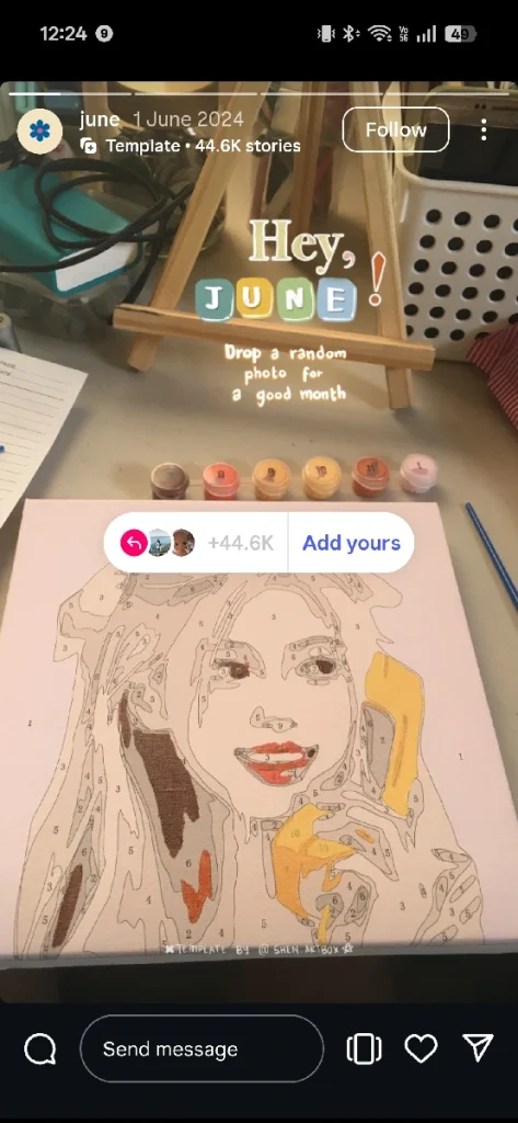 Instagram June Dump Story